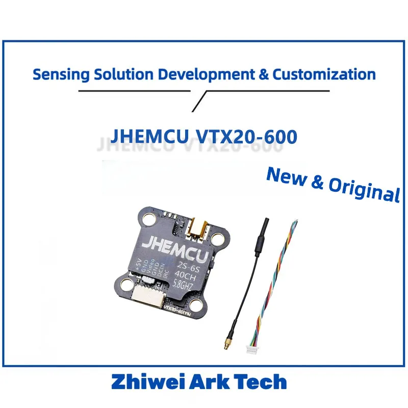 JHEMCU VTX20-600 5.8G 40CH VTX, 25-600mW Adjustable, PitMode, 7-26V, for FPV Racing Drone
JHEMCU VTX20-600 5.8G 40CH VTX, 25-600mW Adjustable, PitMode, 7-26V, for FPV Racing Drone