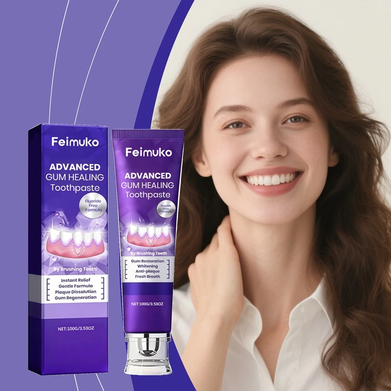 Gum Healing Toothpaste Long-Lasting Breath Freshness Rich Foaming Maintain Healthy Gums Reduces Teeth Tartar New
Gum Healing Toothpaste Long-Lasting Breath Freshness Rich Foaming Maintain Healthy Gums Reduces Teeth Tartar New