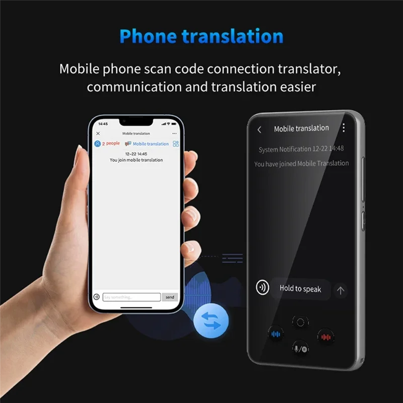 S85 Pro Wifi Smart Translator 138 Languages Offline Online Recording Chatgpt Voice Photo Group Translation
S85 Pro Wifi Smart Translator 138 Languages Offline Online Recording Chatgpt Voice Photo Group Translation