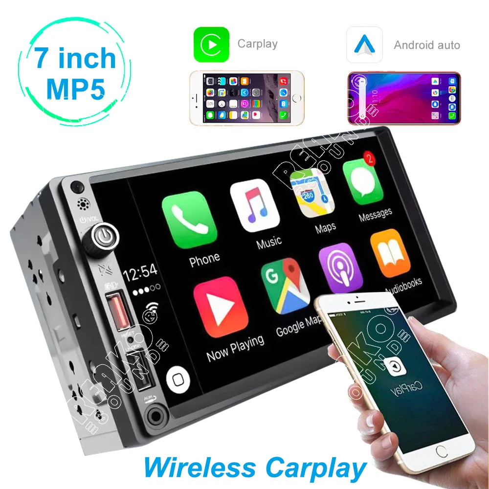 X-REAKO 2 Din 7 дюймов Универсальный беспроводной CarPlay Android-Авто Автомагнитола стерео MP5 плеер Autoraido для Volkswagen Nissan Toyota
X-REAKO 2 Din 7 дюймов Универсальный беспроводной CarPlay Android-Авто Автомагнитола стерео MP5 плеер Autoraido для Volkswagen Nissan Toyota