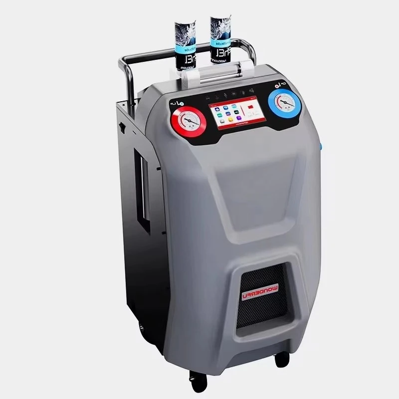 R134a Automatic Air Conditioner System Refrigerant Recovery Machine Refrigerant Filling And Recycling Machine Ac Flush Machine
R134a Automatic Air Conditioner System Refrigerant Recovery Machine Refrigerant Filling And Recycling Machine Ac Flush Machine