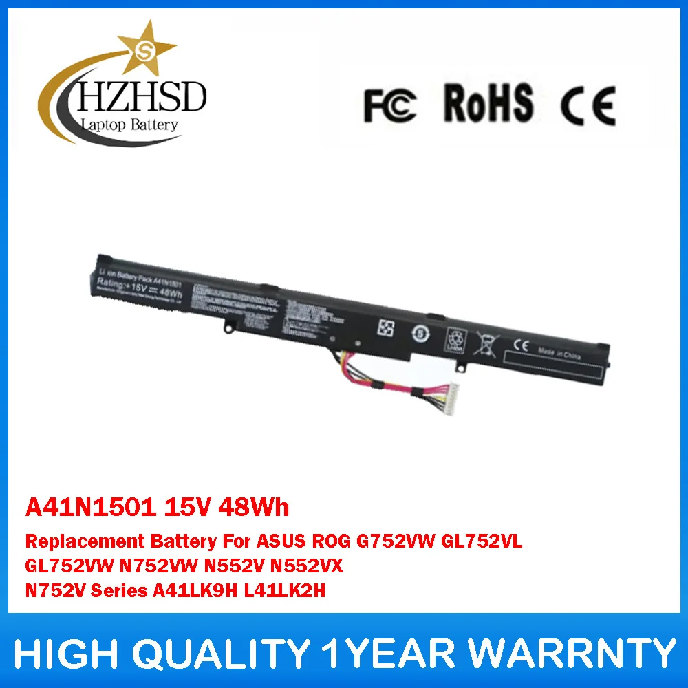 A41N1501 15 В 48 Втч сменный аккумулятор для ASUS ROG G752VW GL752VL GL752VW N752VW N552V N552VX N752V серии A41LK9H L41LK2H
A41N1501 15 В 48 Втч сменный аккумулятор для ASUS ROG G752VW GL752VL GL752VW N752VW N552V N552VX N752V серии A41LK9H L41LK2H