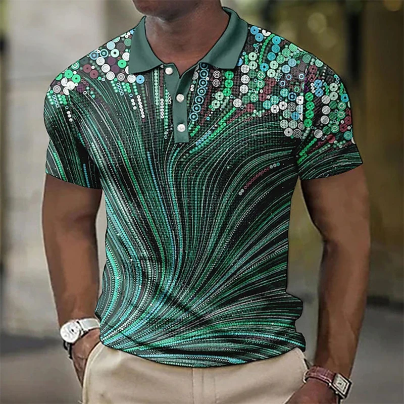 3D Print Men's Polo Shirt Striped Graphic Prints Geometry Button Up Polos Golf Shirt Short Sleeve Turndown Oversized Tee Shirt
3D Print Men's Polo Shirt Striped Graphic Prints Geometry Button Up Polos Golf Shirt Short Sleeve Turndown Oversized Tee Shirt