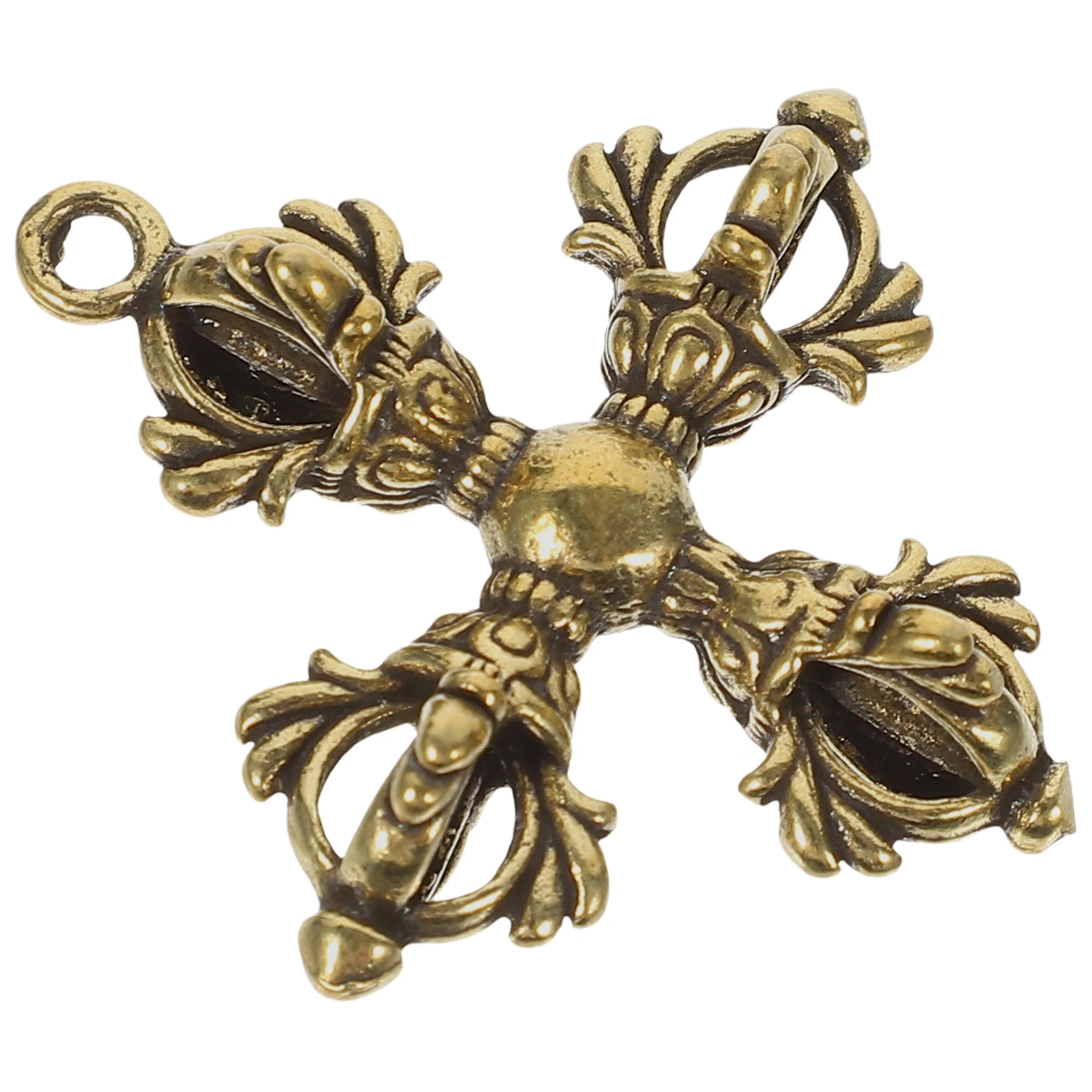 Vajra Pendant Retro Brass Charm Keychain Buddhism Craft nament Tibetan Necklace Jewelry Accessories
Vajra Pendant Retro Brass Charm Keychain Buddhism Craft nament Tibetan Necklace Jewelry Accessories
