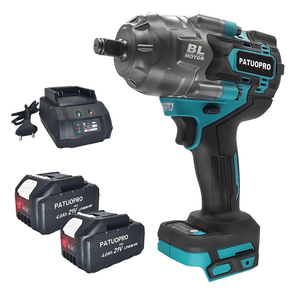 2200 N.m 6-speed Brushless Electric Impact Wrench 1/2 Inch Cordless Wrench Car Trucks Repair Power Tool For Makita 18V Battery
2200 N.m 6-speed Brushless Electric Impact Wrench 1/2 Inch Cordless Wrench Car Trucks Repair Power Tool For Makita 18V Battery