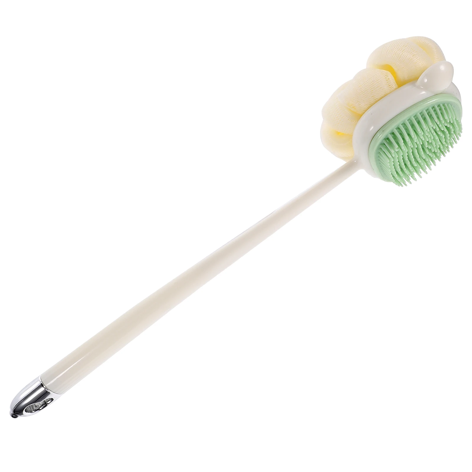 Double Sided Bath Brush White Bristle Long H Scrubber Body Dead Skin Remover Back Brush for Bathing Home Daily Use
Double Sided Bath Brush White Bristle Long H Scrubber Body Dead Skin Remover Back Brush for Bathing Home Daily Use