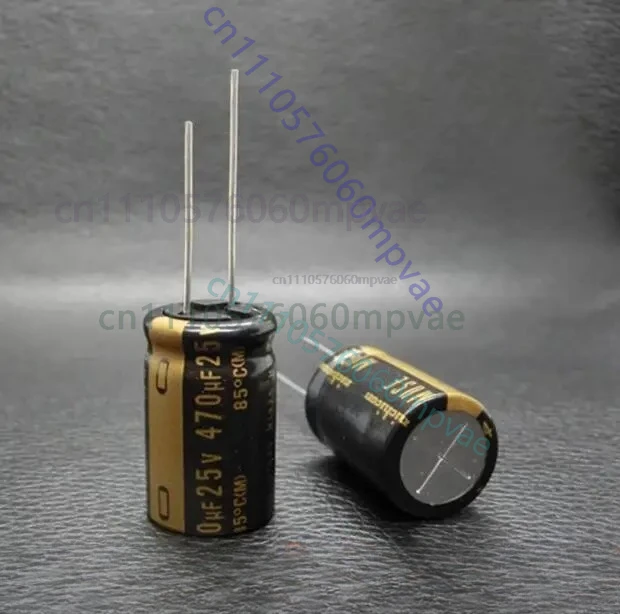 Japanese original FOR Nichicon MUSE KZ 470uF 25V audio electrolytic capacitor 16x25mm
Japanese original FOR Nichicon MUSE KZ 470uF 25V audio electrolytic capacitor 16x25mm