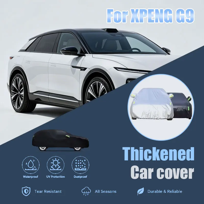For XPENG G9 Full Car Cover Side Zipper Waterproof Dustproof Sun Shield Outdoor Universal Fit Exterior Accessories
For XPENG G9 Full Car Cover Side Zipper Waterproof Dustproof Sun Shield Outdoor Universal Fit Exterior Accessories