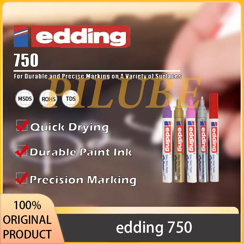 edding 750 Permanent Marker Pen for Laboratory and Industrial Application Original Product
edding 750 Permanent Marker Pen for Laboratory and Industrial Application Original Product