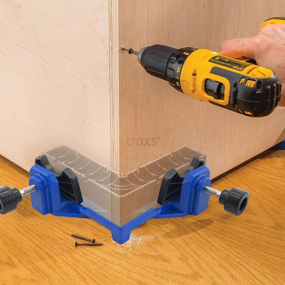 90 Degree Right Angle Clamp Set Woodworking Corner Clamp Plate Fixing Clamping Tools for Woodworking Cabinet Fastening Work
90 Degree Right Angle Clamp Set Woodworking Corner Clamp Plate Fixing Clamping Tools for Woodworking Cabinet Fastening Work