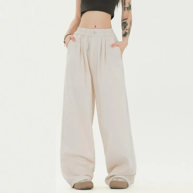 UNITIM Spring Female Trousers Simple Solid Color High Waist Women Harem Pant Loose Breathable Elastic Waist Casual Pant for Lady
UNITIM Spring Female Trousers Simple Solid Color High Waist Women Harem Pant Loose Breathable Elastic Waist Casual Pant for Lady
