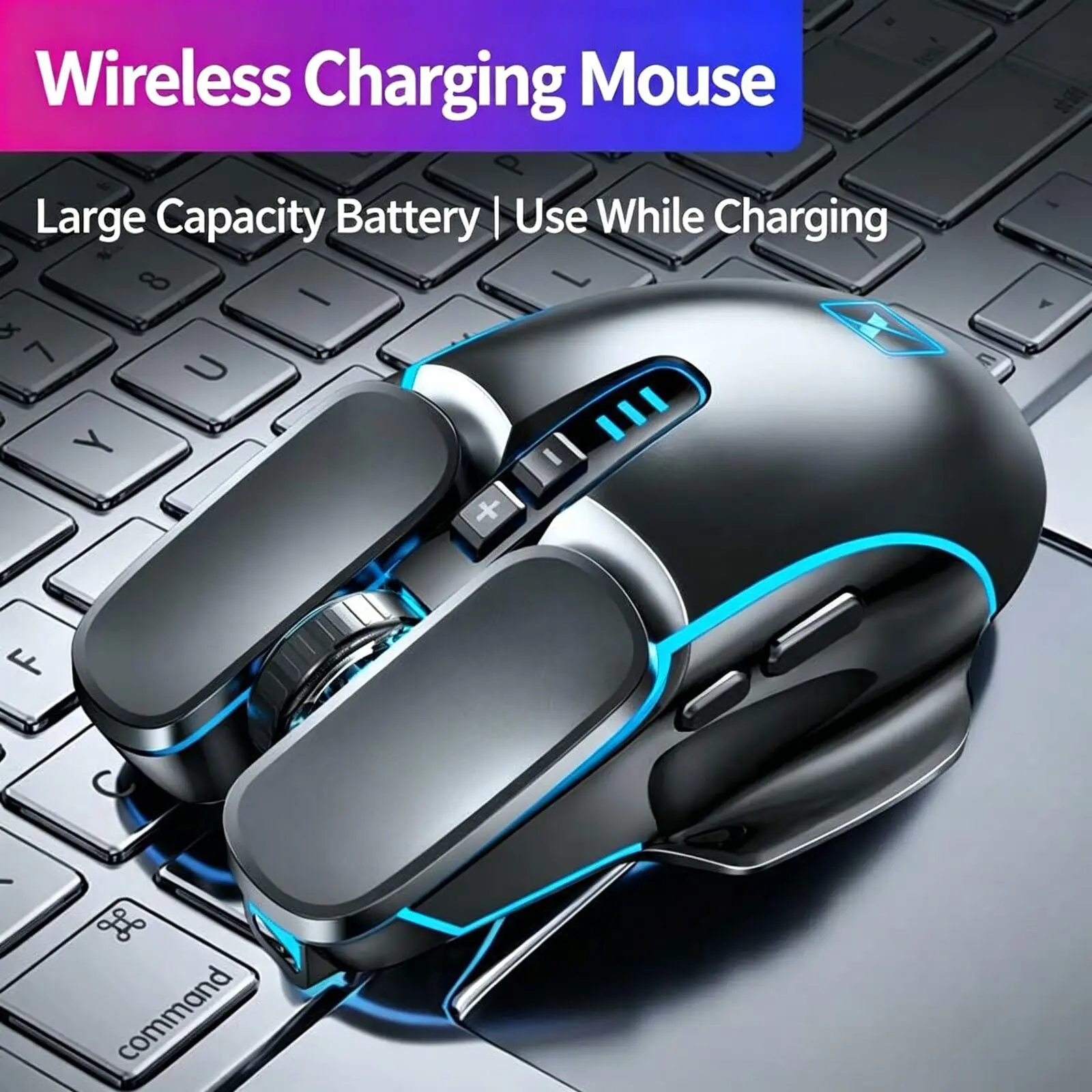 2.4G Ergonomic Rechargeable Wireless Mechanical Optical Mouse DPI 800-2400 Suitable For Office Gaming Esports Long Battery Life
2.4G Ergonomic Rechargeable Wireless Mechanical Optical Mouse DPI 800-2400 Suitable For Office Gaming Esports Long Battery Life
