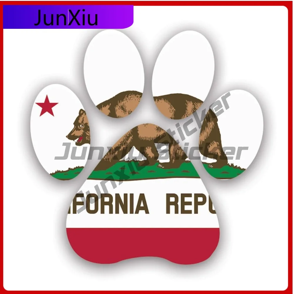 California State Paw Fade Resistant Waterproof Cartoon For Bumper Car Body Rear Windshield Self Adhesive No Residue Decal
California State Paw Fade Resistant Waterproof Cartoon For Bumper Car Body Rear Windshield Self Adhesive No Residue Decal