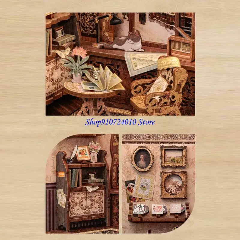 77HD Collectible Miniature Owl Bookstore 3D Puzzle Craft Kits Toy For Family Activity
77HD Collectible Miniature Owl Bookstore 3D Puzzle Craft Kits Toy For Family Activity