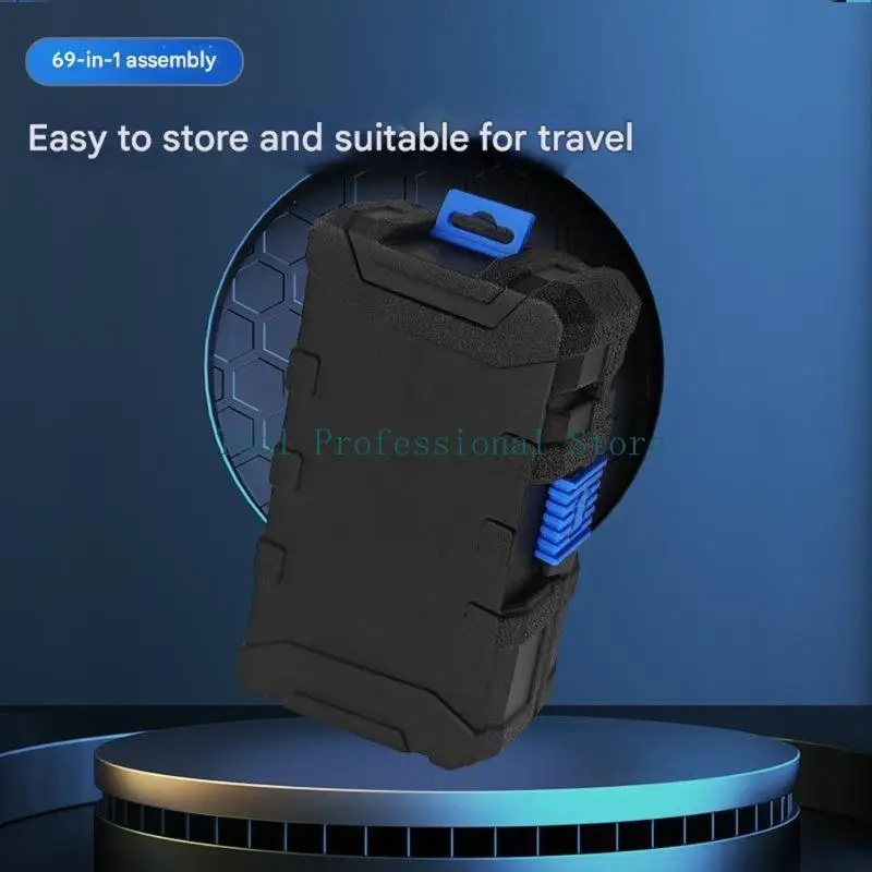 57QF Набор из 69 магнитных двунаправленных инструментов с храповым механизмом из хромированной стали
57QF Набор из 69 магнитных двунаправленных инструментов с храповым механизмом из хромированной стали