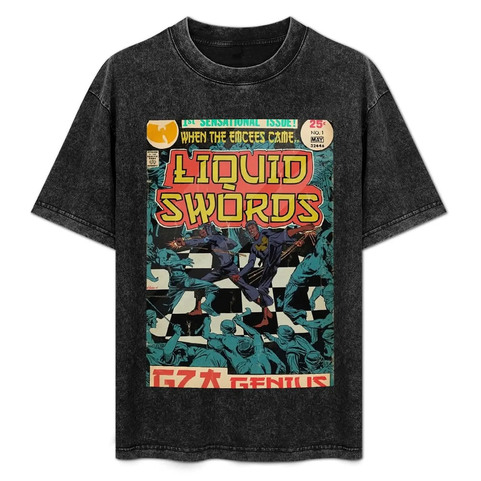 Liquid Swords Album Poster - Album Liquid Swords Poster T-Shirt graphic t shirts plain plus size men clothing
Liquid Swords Album Poster - Album Liquid Swords Poster T-Shirt graphic t shirts plain plus size men clothing