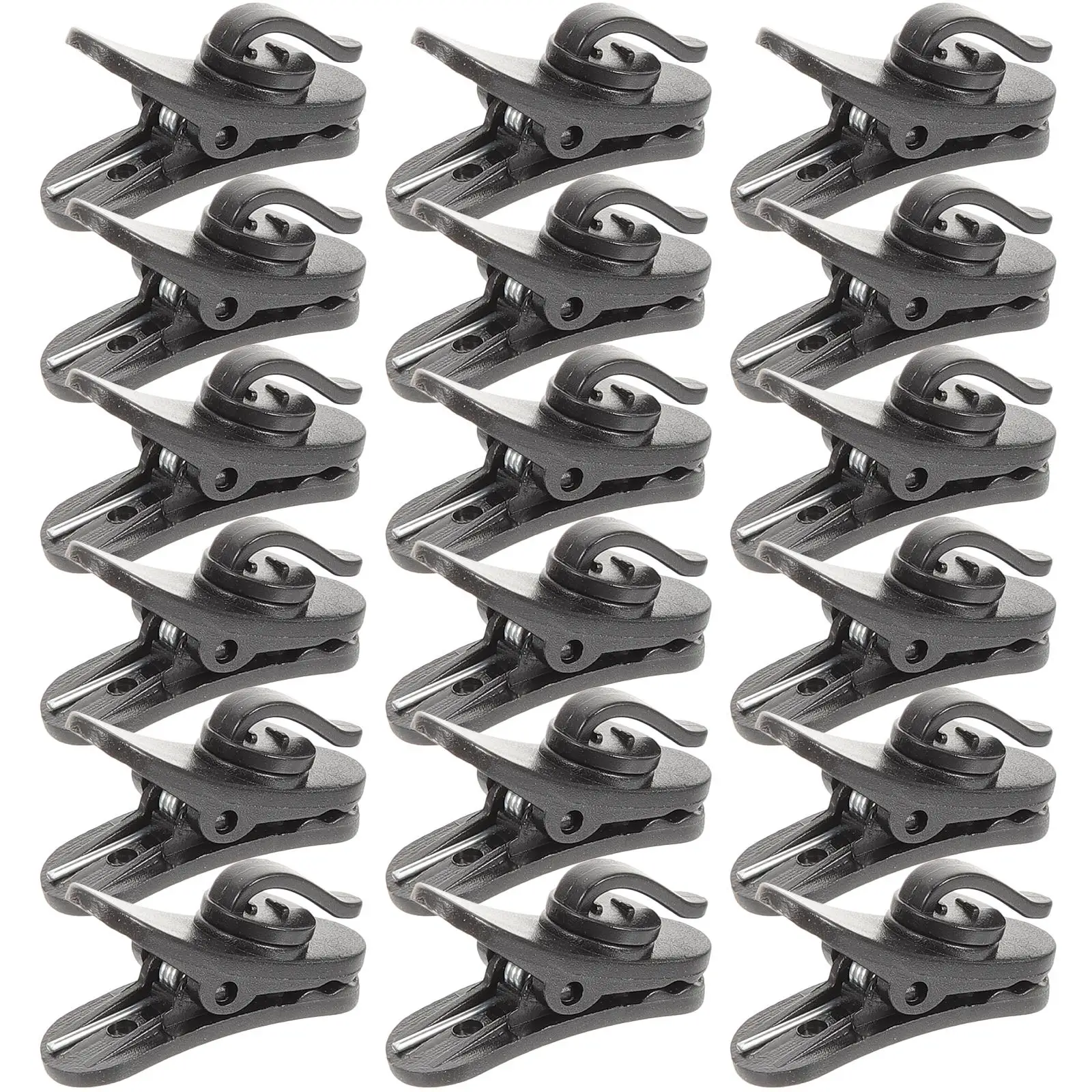 20 Pcs Microphone Clips Collar Tie Lapel Holder Black Accessories Durable Sturdy Speech Chat Portable Audio
20 Pcs Microphone Clips Collar Tie Lapel Holder Black Accessories Durable Sturdy Speech Chat Portable Audio