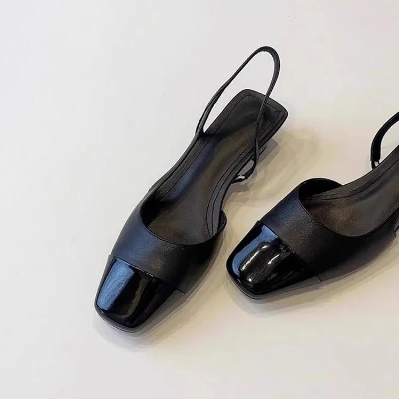 New Gentle Elegance Women's Sandals Open Toe Chunky Heel Square Head Splicing Single Shoes Black Comfortable Casual Style
New Gentle Elegance Women's Sandals Open Toe Chunky Heel Square Head Splicing Single Shoes Black Comfortable Casual Style