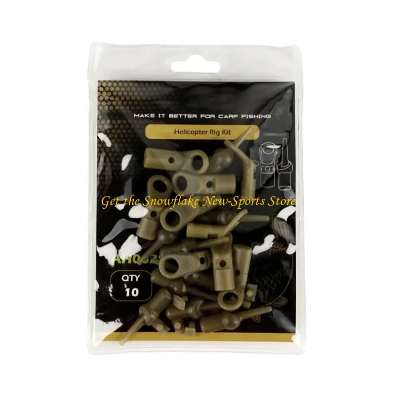 E56D Fishing Accessories for Helicopter Rigs Fishing Drop Off Run Rings
E56D Fishing Accessories for Helicopter Rigs Fishing Drop Off Run Rings