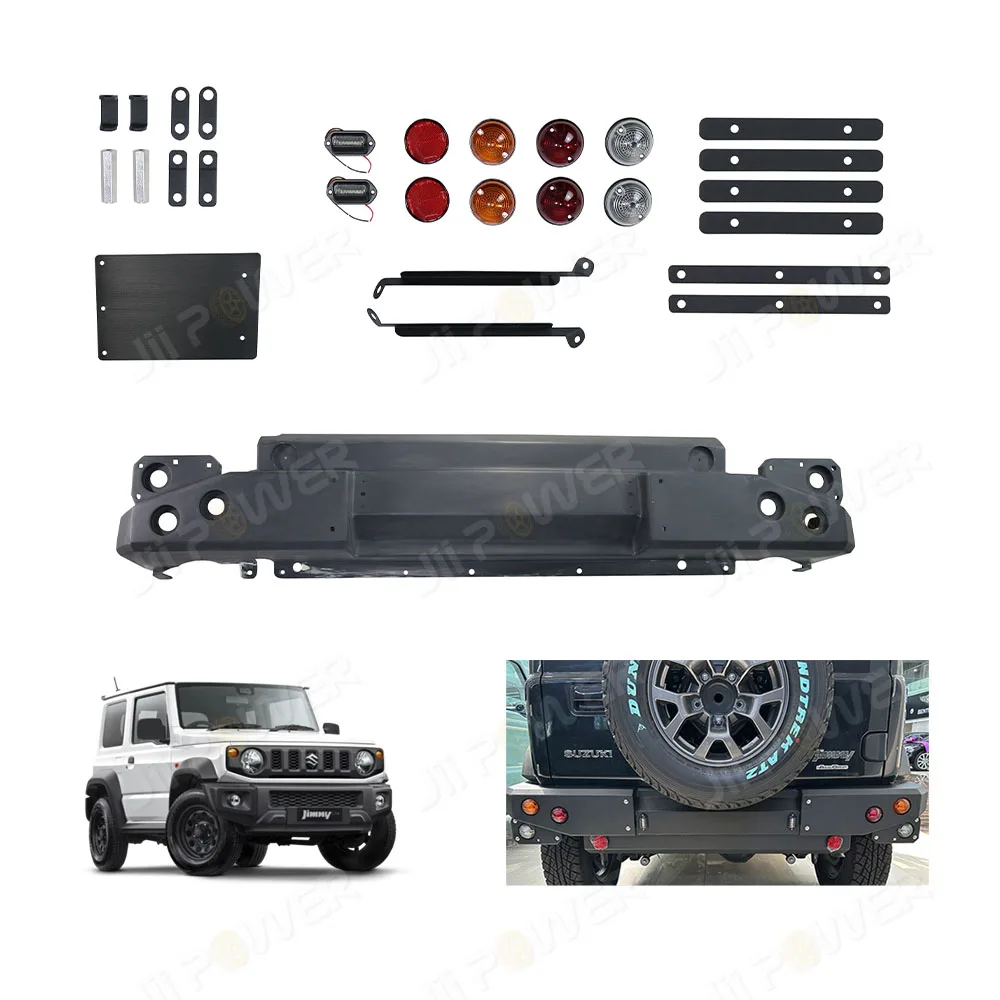 JP16 ODM Jimny Accessories Retro Little D Defender Style Rear Bumper for Suzuki Jimny JB74 JB64 2018- Gen4 Sierra JB74w JB64w
JP16 ODM Jimny Accessories Retro Little D Defender Style Rear Bumper for Suzuki Jimny JB74 JB64 2018- Gen4 Sierra JB74w JB64w