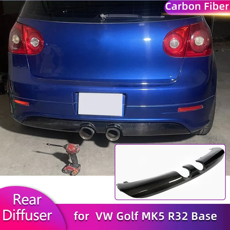 Carbon Fiber Rear Bumper Diffuser Lip Spoiler for Volkswagen VW Golf MK5 R32 Base Hatchback 2 Door 2005 2006 2007 Body Kit
Carbon Fiber Rear Bumper Diffuser Lip Spoiler for Volkswagen VW Golf MK5 R32 Base Hatchback 2 Door 2005 2006 2007 Body Kit
