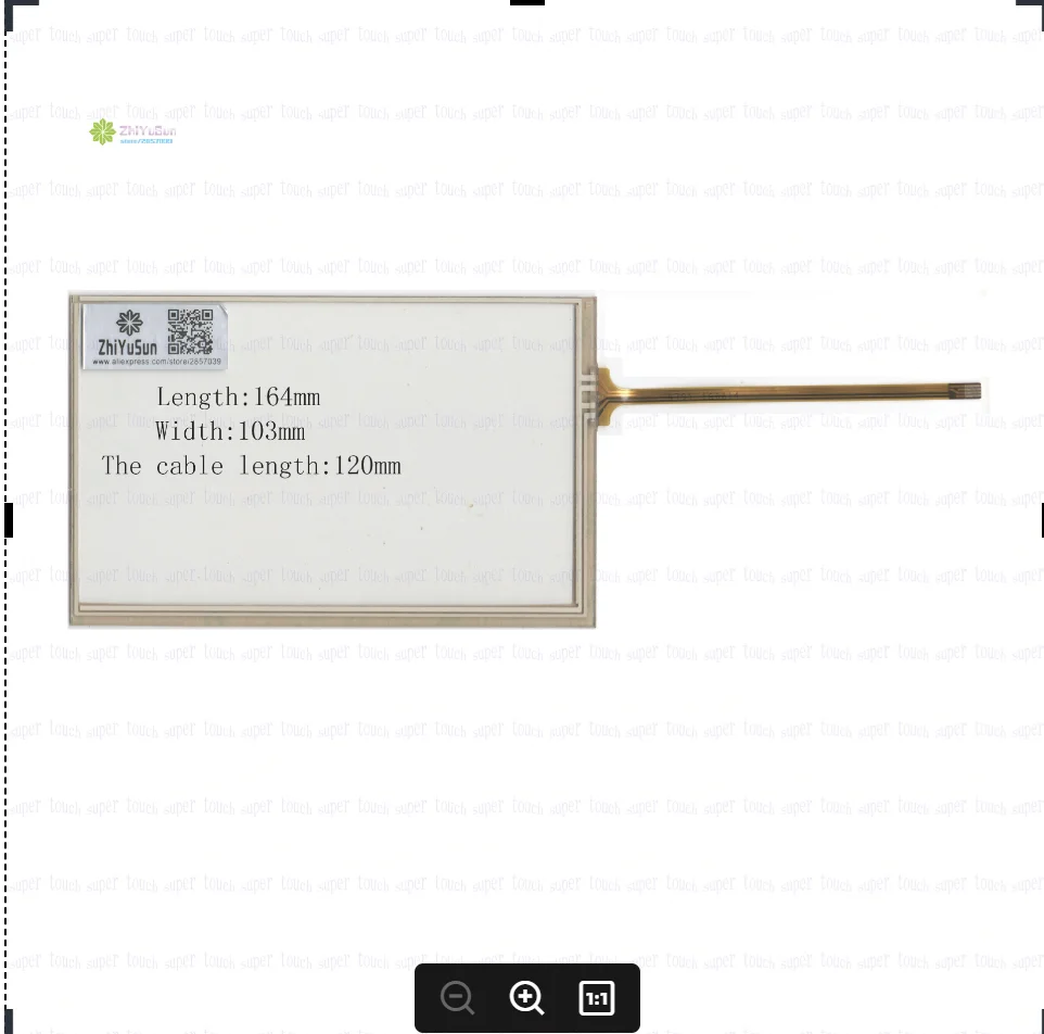 KDT-4792 7 inch 4 wire TOUCH SCREEN for gps glass 7 touch panel Resistance Touch Screen
KDT-4792 7 inch 4 wire TOUCH SCREEN for gps glass 7 touch panel Resistance Touch Screen