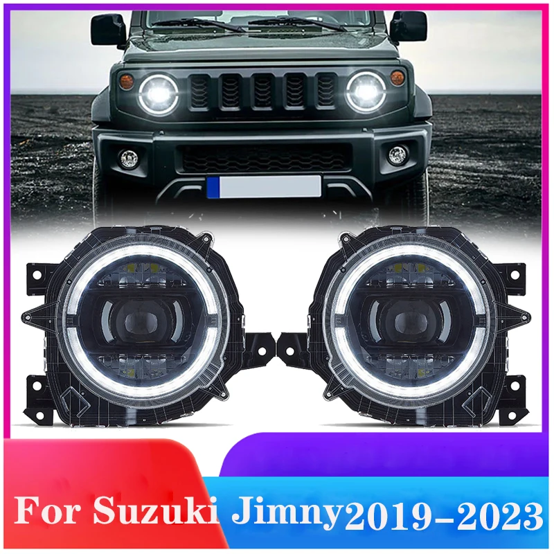 Car Head Lamp For Suzuki Jimny 2019 2020 2021 2022 2023 LED Headlights DRL High Beam low Beam Angel Eye
Car Head Lamp For Suzuki Jimny 2019 2020 2021 2022 2023 LED Headlights DRL High Beam low Beam Angel Eye