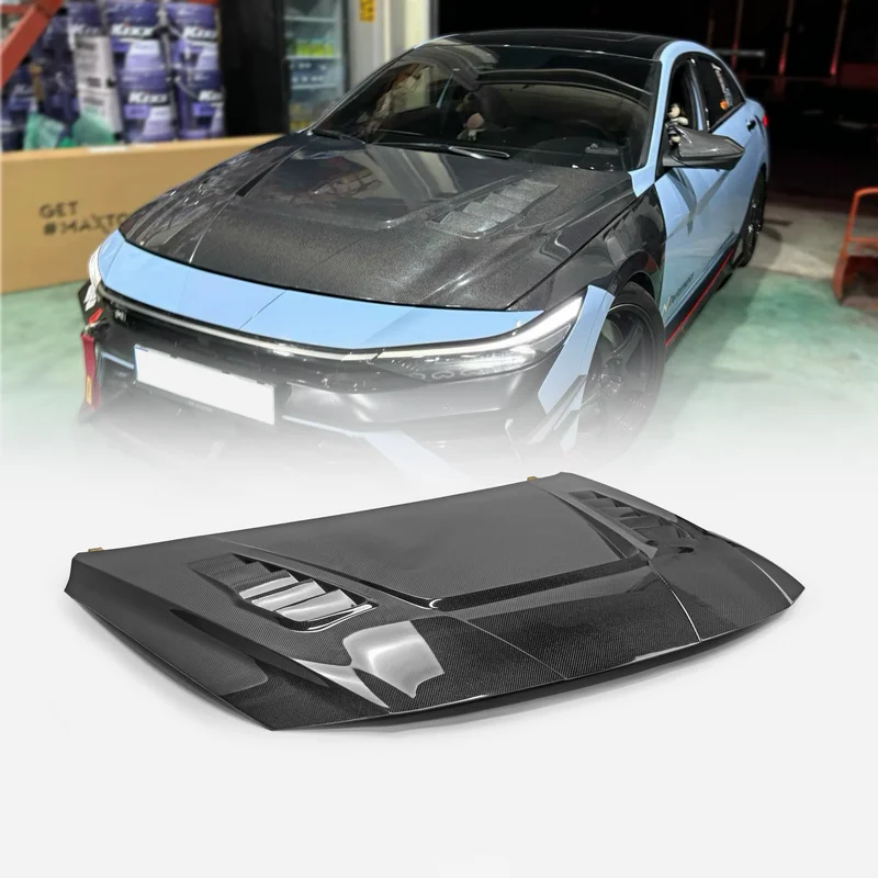 For Hyundai Elantra/Avante (CN7) '23+ EPA-V Type Hood (Facelift model) Sporty Styling Kit
For Hyundai Elantra/Avante (CN7) '23+ EPA-V Type Hood (Facelift model) Sporty Styling Kit