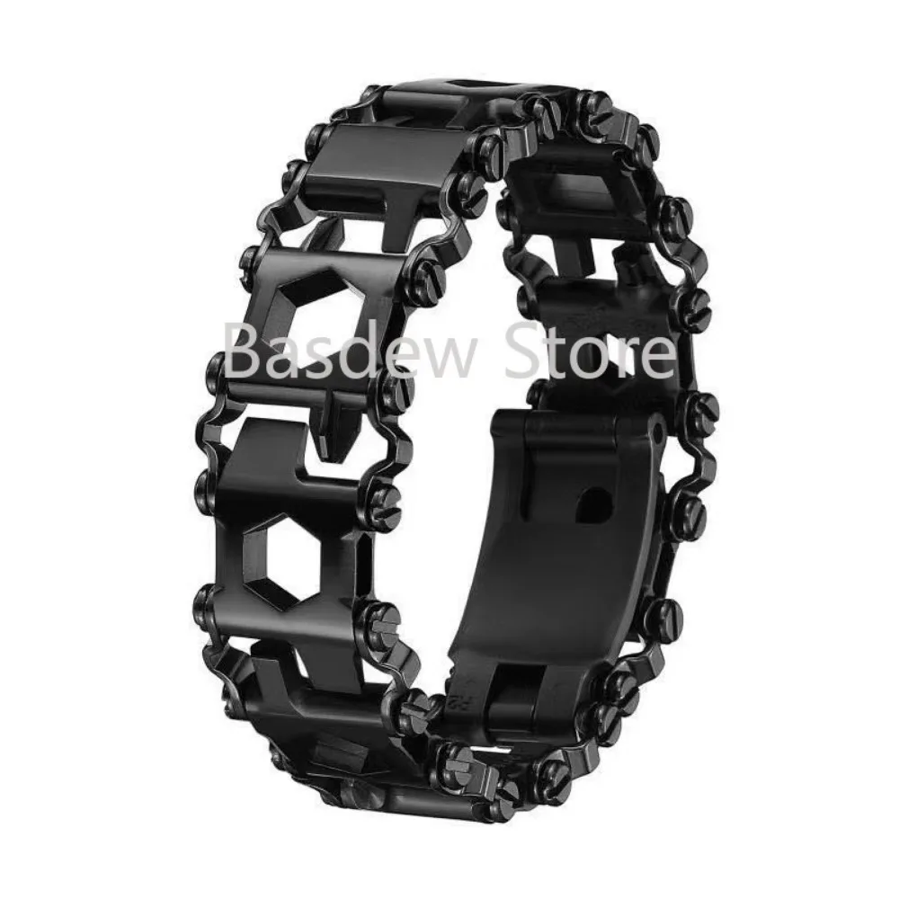 29-in-One Tool Bracelet Multi-Function Wristband Outdoor Emergency Stainless Steel Bracelet
29-in-One Tool Bracelet Multi-Function Wristband Outdoor Emergency Stainless Steel Bracelet