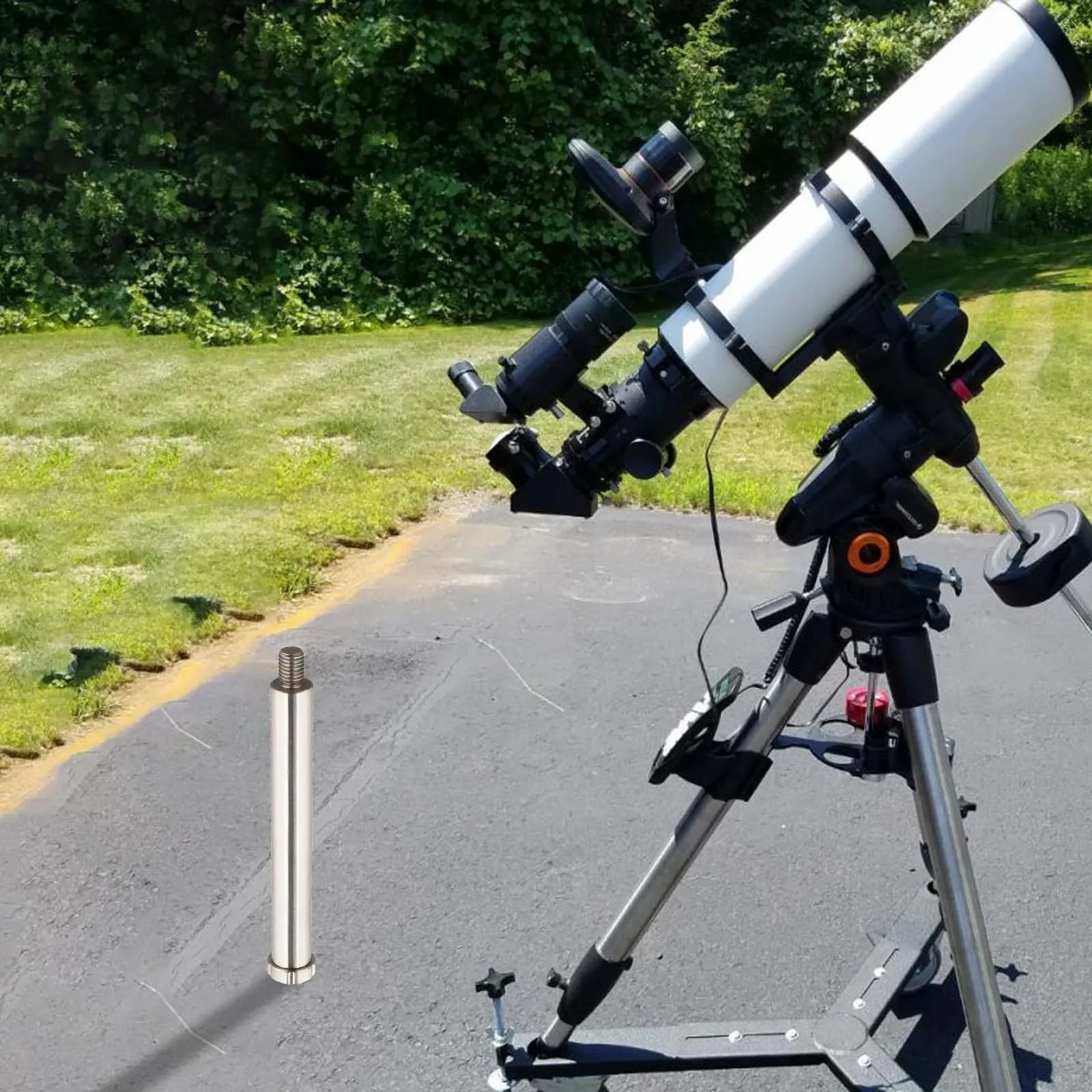 Stargazing Equipment Astronomical Telescope Rod Balance Rod 164mm Long 164mm Length 20mm Diameter For Optical Equipment
Stargazing Equipment Astronomical Telescope Rod Balance Rod 164mm Long 164mm Length 20mm Diameter For Optical Equipment