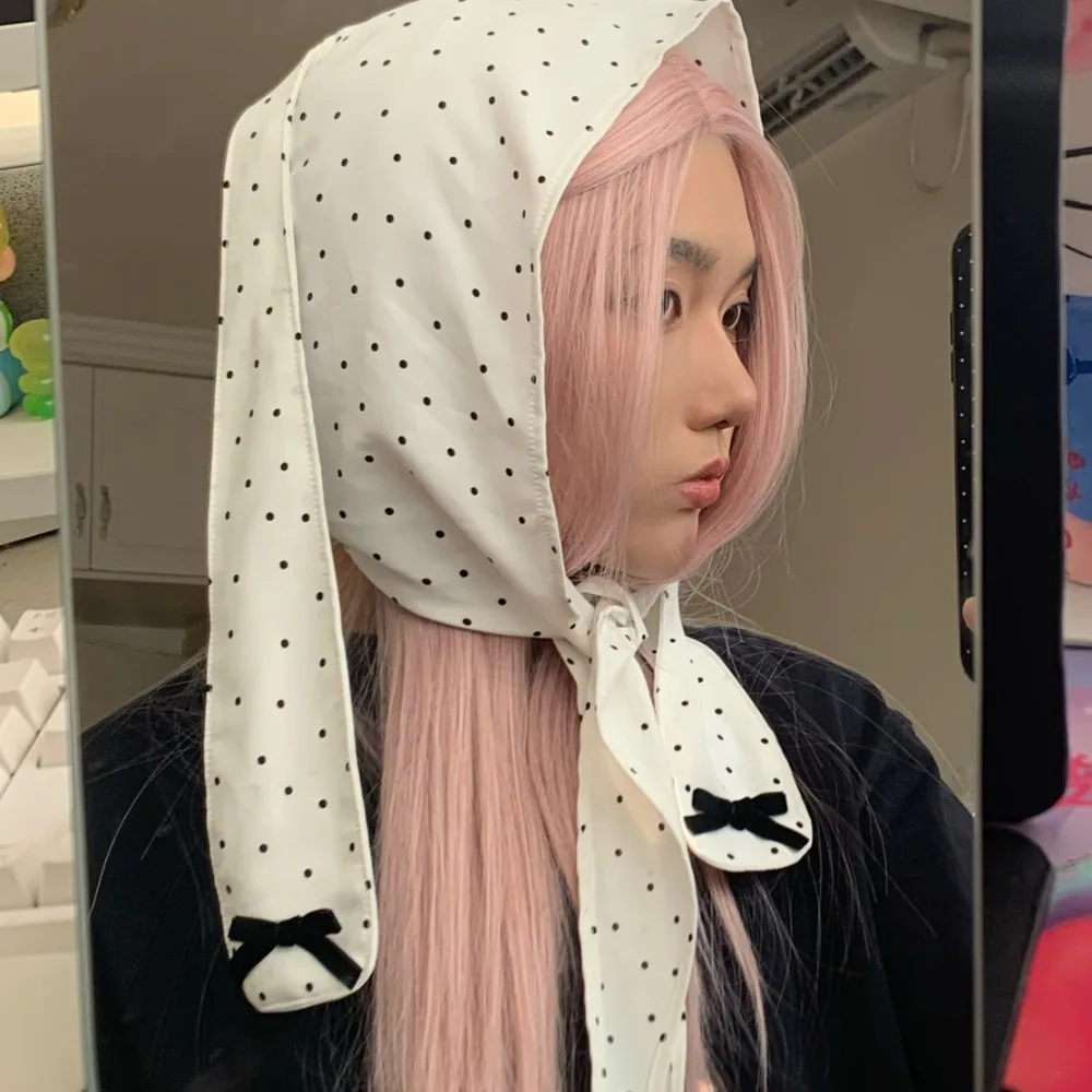 Elegant Y2K Korean Lop Ear Rabbit Hat Bowknot Sweet Floral Hair Scarf Polka Dot Cherry Pullover Cap Clothing Accessories
Elegant Y2K Korean Lop Ear Rabbit Hat Bowknot Sweet Floral Hair Scarf Polka Dot Cherry Pullover Cap Clothing Accessories