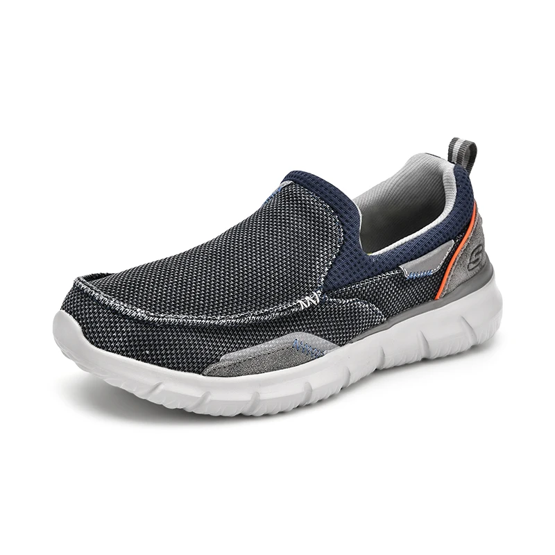 SKECHERS Men's Breathable Canvas Shoes Slip on Men Fashion Outdoor Sneakers Lightweight Boat Shoes Male Flats Driving Loafer
SKECHERS Men's Breathable Canvas Shoes Slip on Men Fashion Outdoor Sneakers Lightweight Boat Shoes Male Flats Driving Loafer