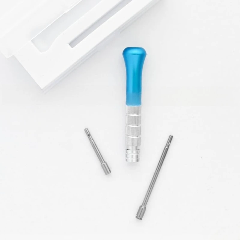 4Sets Dental Micro Implant Screwdriver Orthodontic Screw Driver Self Drilling Handle Wrench Titanium Dentist Laboratory Tool Kit
4Sets Dental Micro Implant Screwdriver Orthodontic Screw Driver Self Drilling Handle Wrench Titanium Dentist Laboratory Tool Kit