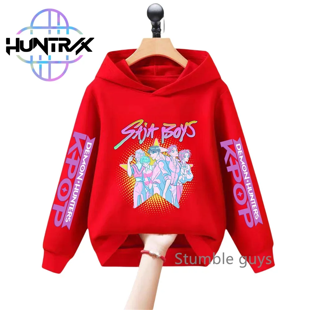 Kids Autumn KPop Demon Hunters Hoodie Long Sleeve Sweatshirt Anime Cartoon Boys Clothes Girls Fashion Casual
Kids Autumn KPop Demon Hunters Hoodie Long Sleeve Sweatshirt Anime Cartoon Boys Clothes Girls Fashion Casual