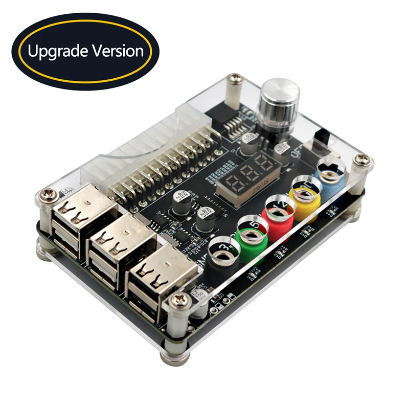 Плата блока питания ATX, 24 контакта, 6 портов USB 2,0, поддержка QC2.0 QC3.0
Плата блока питания ATX, 24 контакта, 6 портов USB 2,0, поддержка QC2.0 QC3.0