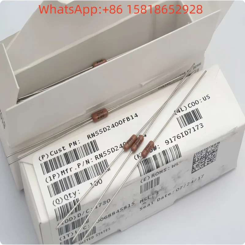 10pcs VISHAY-DALE 240R resistor 1/4W 0.25W RN55D2400FB14 Made in USA
10pcs VISHAY-DALE 240R resistor 1/4W 0.25W RN55D2400FB14 Made in USA