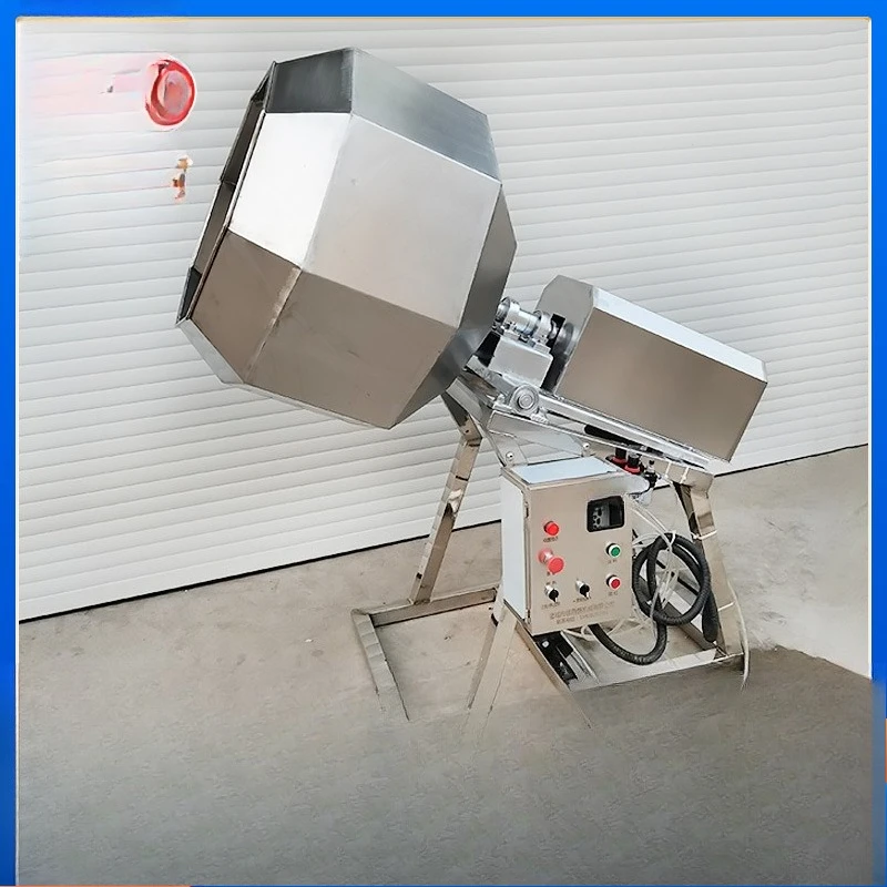 Automatic roller seasoning, alcoholic salt and pepper peanut star anise mixing machine, new seasoning machine
Automatic roller seasoning, alcoholic salt and pepper peanut star anise mixing machine, new seasoning machine