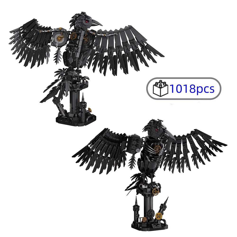 Механические вороны, наборы строительных блоков в виде животных, кирпичи, модель, сделай сам, украшения для сборки для детей, подарки на Рождество, день рождения, Хэллоуин
Механические вороны, наборы строительных блоков в виде животных, кирпичи, модель, сделай сам, украшения для сборки для детей, подарки на Рождество, день рождения, Хэллоуин