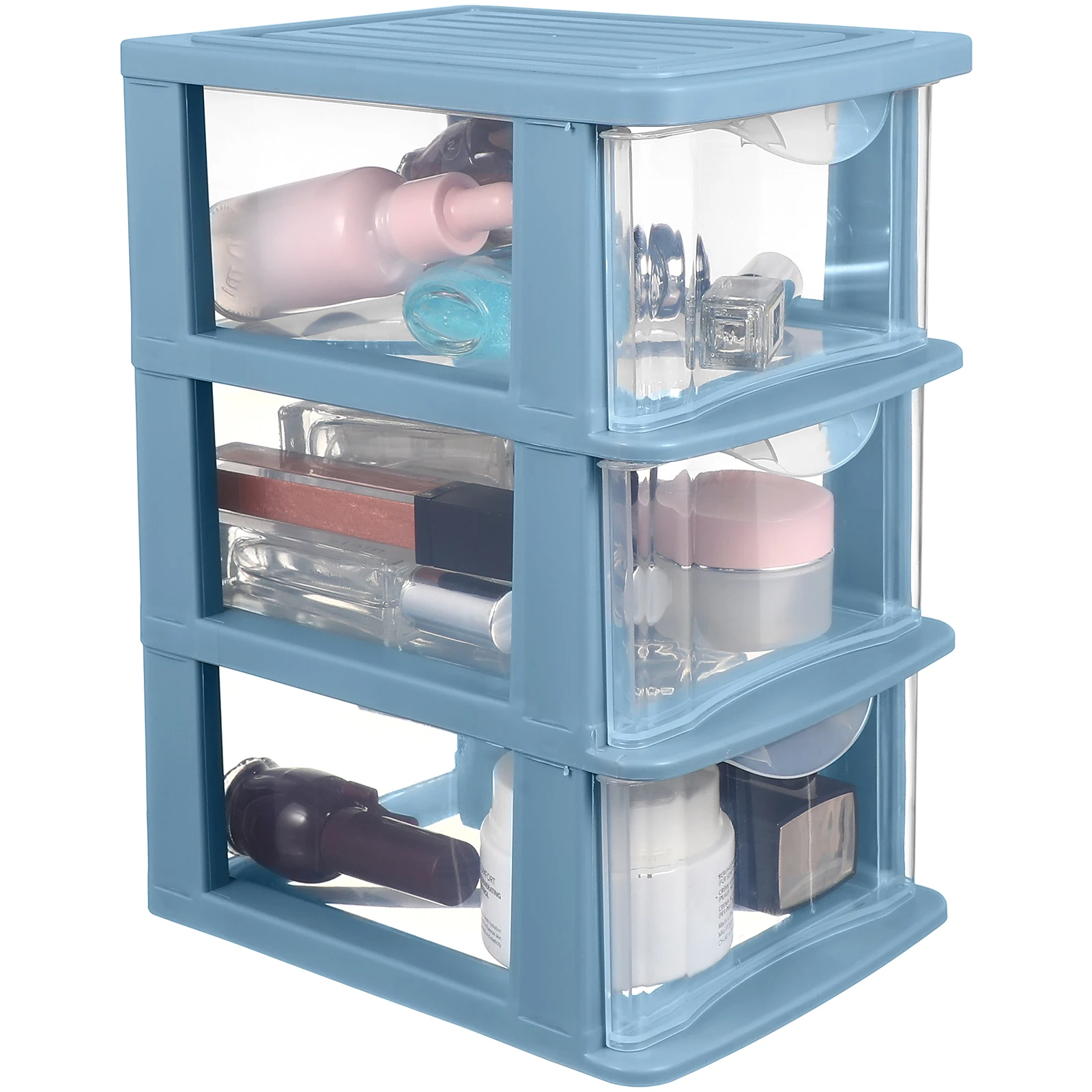 Plastic Desk Storage Drawers 3 Tier Transparent Dustproof Stationery Organizer Box Wide Use
Plastic Desk Storage Drawers 3 Tier Transparent Dustproof Stationery Organizer Box Wide Use