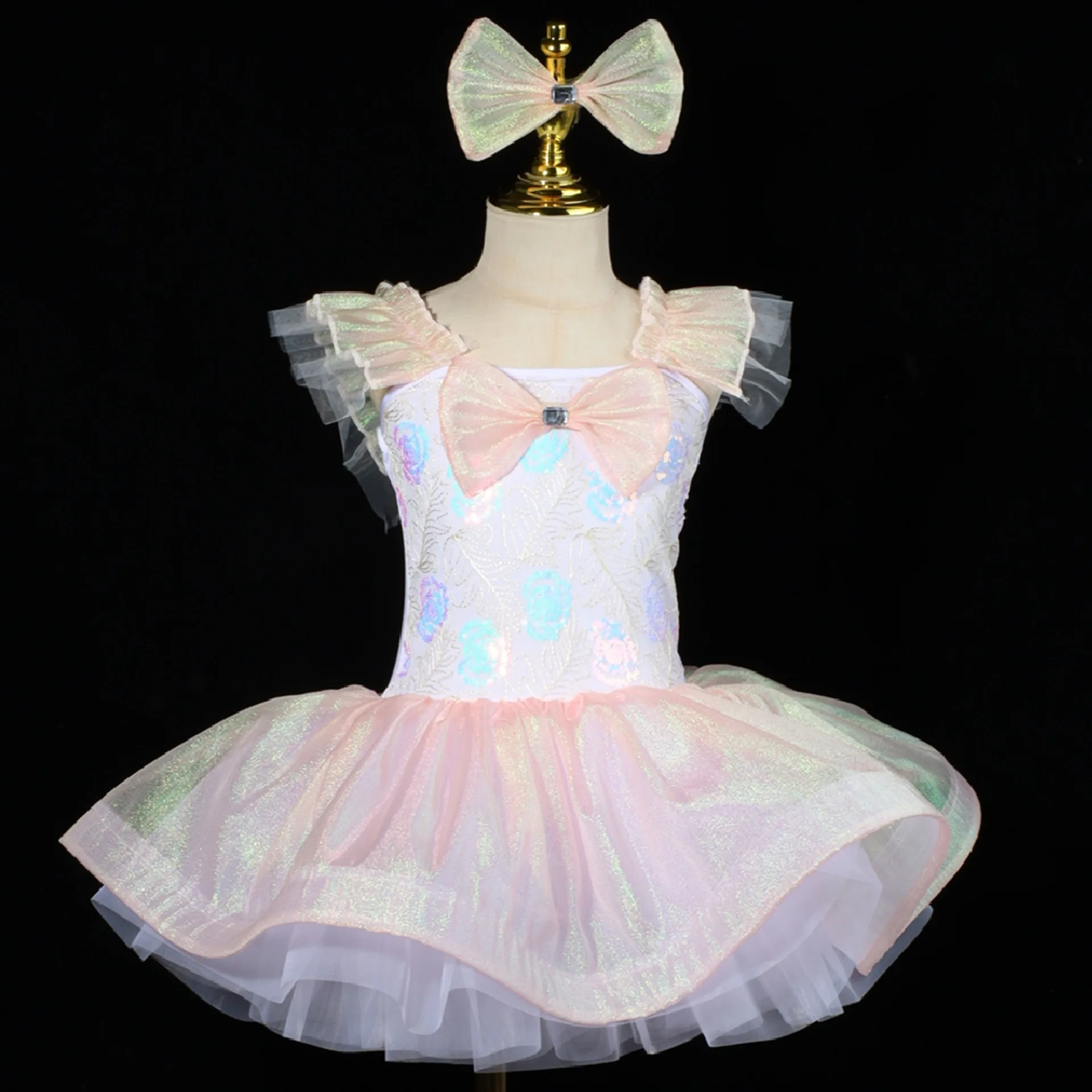 THEEPER Professional Ballet Tutu Dress, Sequined Princess Dress, Ballerina Dancing Clothes Performance Dance Costume
THEEPER Professional Ballet Tutu Dress, Sequined Princess Dress, Ballerina Dancing Clothes Performance Dance Costume
