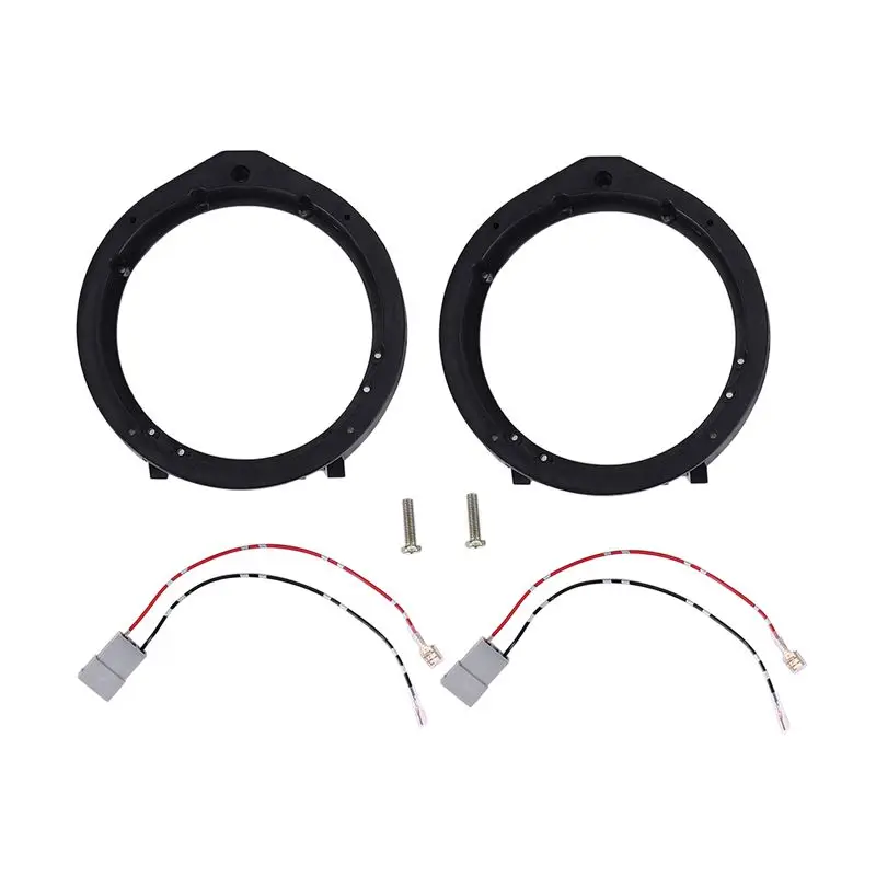 ABXV-2PCS 6.5 Inch Car Horn Gasket Car Speaker Adapter With Wiring Harness For Honda Civic Accord CR-Z Insight 2006-2011
ABXV-2PCS 6.5 Inch Car Horn Gasket Car Speaker Adapter With Wiring Harness For Honda Civic Accord CR-Z Insight 2006-2011