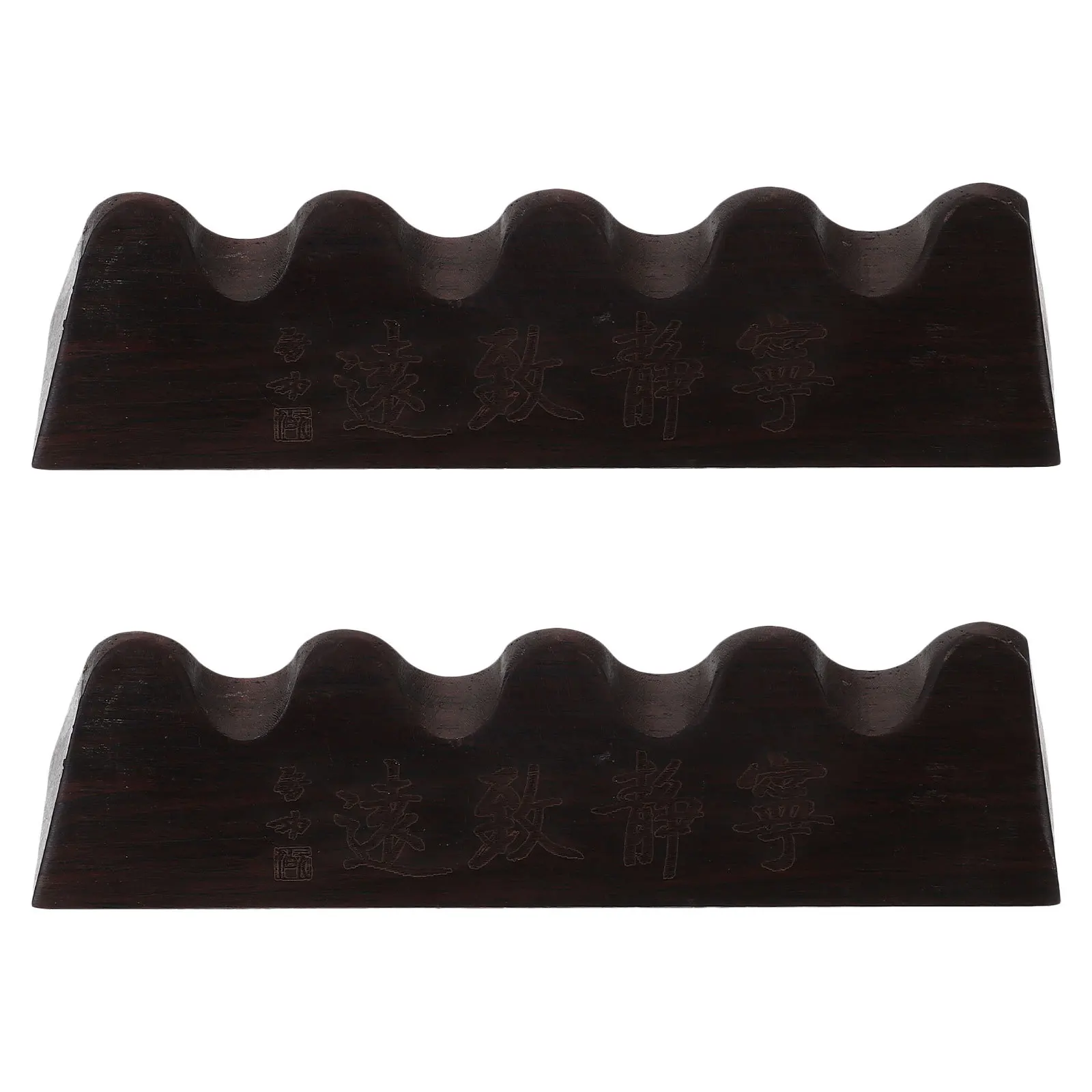 2Pcs Painting Brush Holder Stand Sturdy Wooden Artist Brush Rest for Calligraphy Pens Watercolor Brushes Desk Organization
2Pcs Painting Brush Holder Stand Sturdy Wooden Artist Brush Rest for Calligraphy Pens Watercolor Brushes Desk Organization