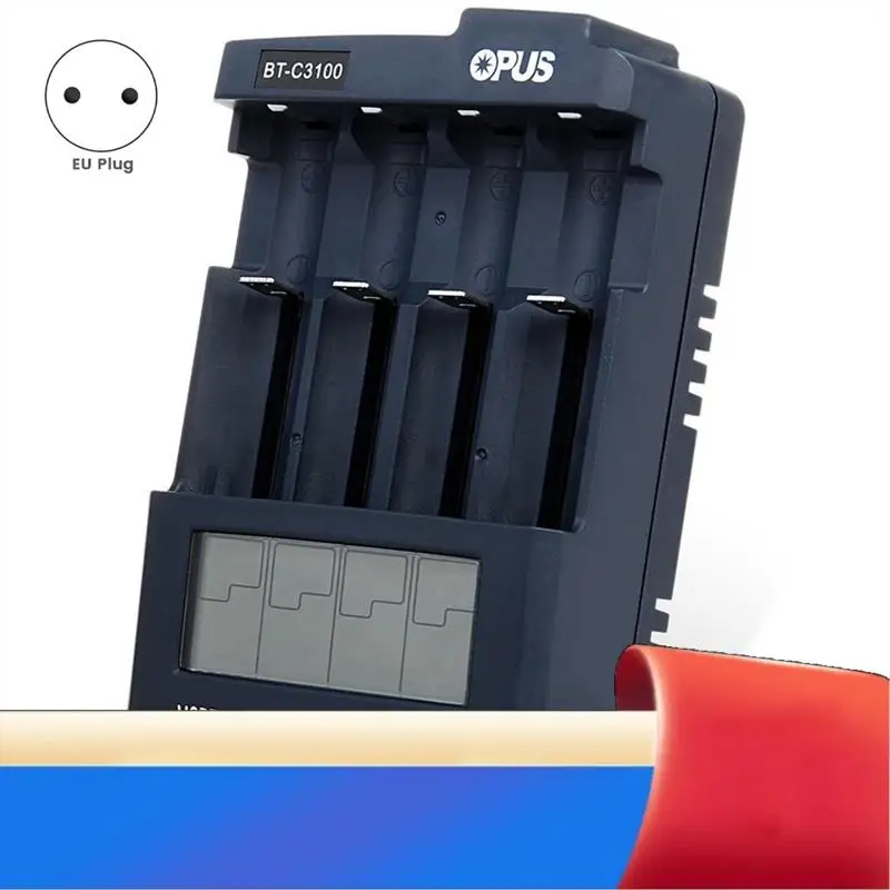 BT-C3100 4 Slots Battery Charger Adapter Universal Adapter For Rechargeable Li- Batteries EU PLUG-X62A
BT-C3100 4 Slots Battery Charger Adapter Universal Adapter For Rechargeable Li- Batteries EU PLUG-X62A