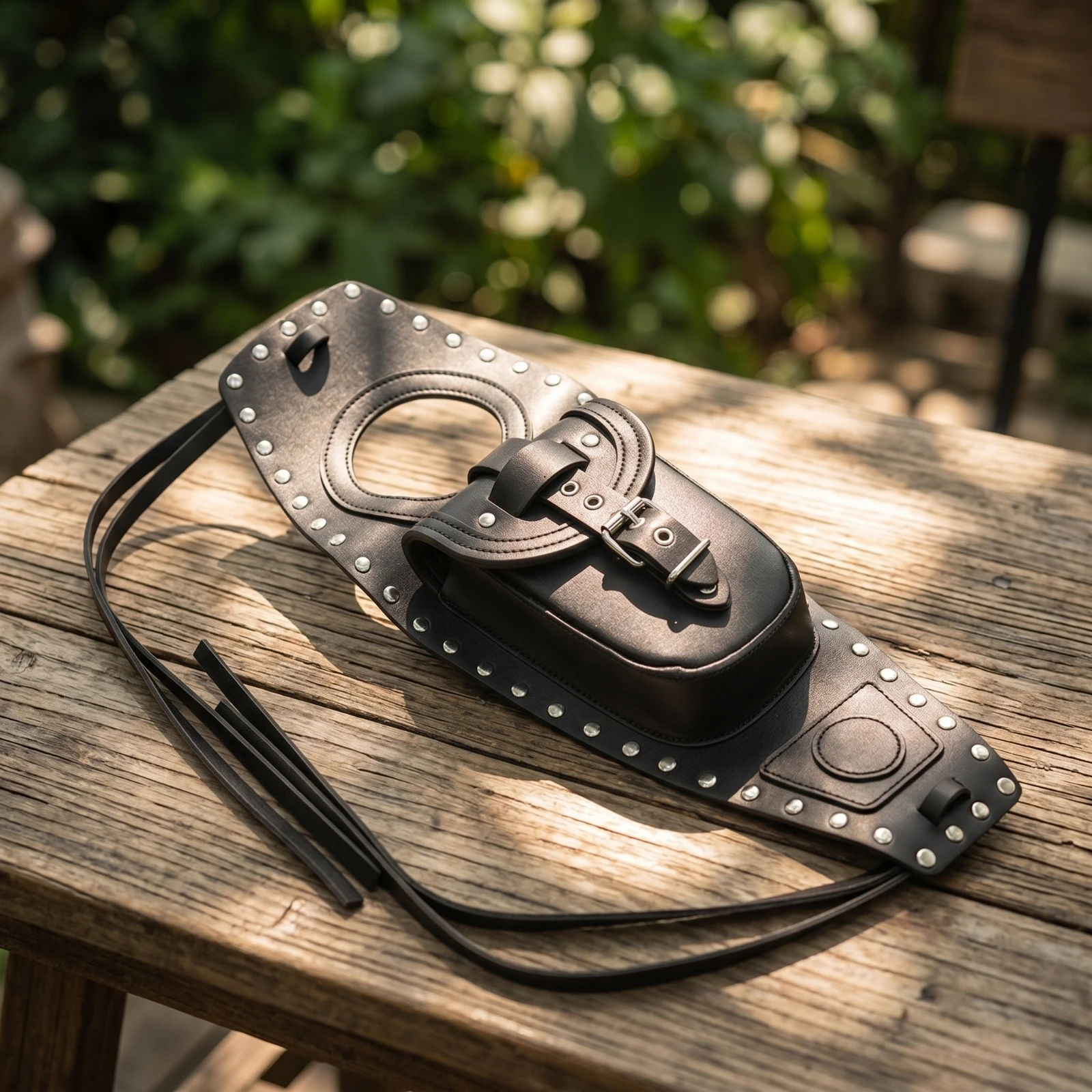 Motorcycle Fuel Tank Bag Sleek Fuel Tank Bag with Buckle Studded Leather-Like for Cruiser Riders, Road Trips, Daily Rides
Motorcycle Fuel Tank Bag Sleek Fuel Tank Bag with Buckle Studded Leather-Like for Cruiser Riders, Road Trips, Daily Rides