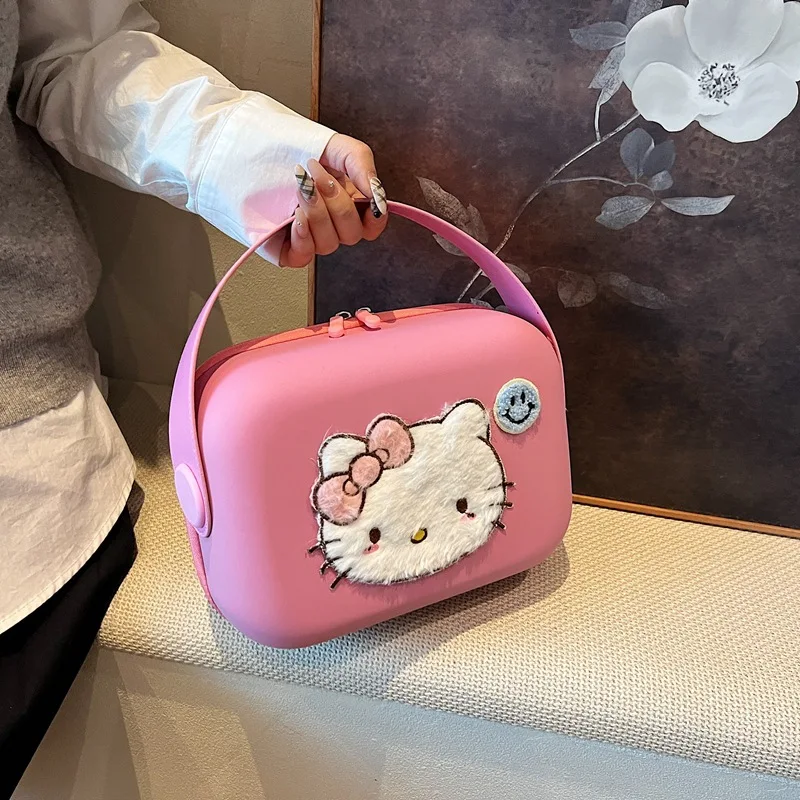 Sanrio HelloKitty Cosmetic Bag Cartoon Portable New Makeup Bag Fashion Go Out Ins Box Kawaii Anime Storage Storage Bag Girl Gift
Sanrio HelloKitty Cosmetic Bag Cartoon Portable New Makeup Bag Fashion Go Out Ins Box Kawaii Anime Storage Storage Bag Girl Gift