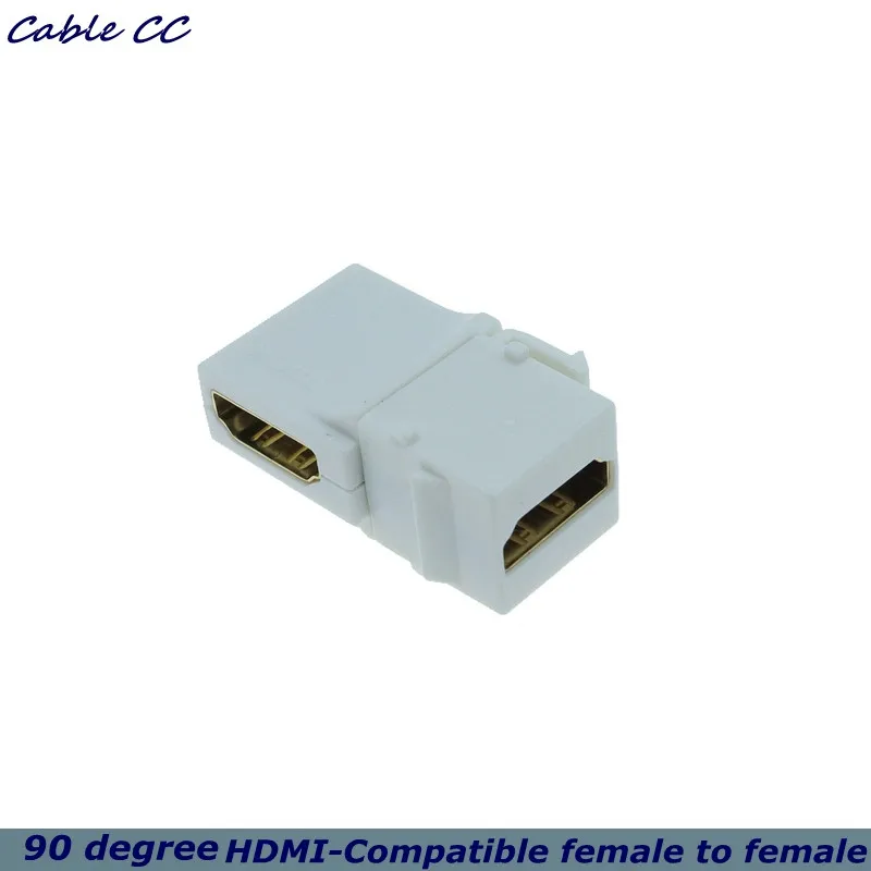 Адаптер под прямым углом 90 градусов, совместимый с HDMI, 1,4 Встроенный адаптер «Мама-мама» для настенной панели, белый, лучшее качество
Адаптер под прямым углом 90 градусов, совместимый с HDMI, 1,4 Встроенный адаптер «Мама-мама» для настенной панели, белый, лучшее качество