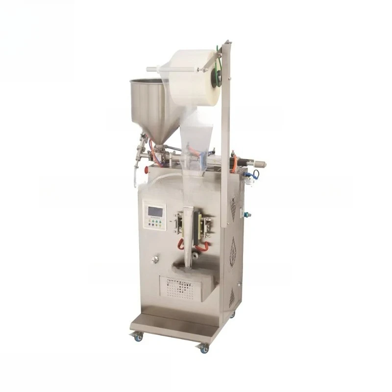 Automatic ketchup olive oil bag plastic film multifunctional packaging machine
Automatic ketchup olive oil bag plastic film multifunctional packaging machine