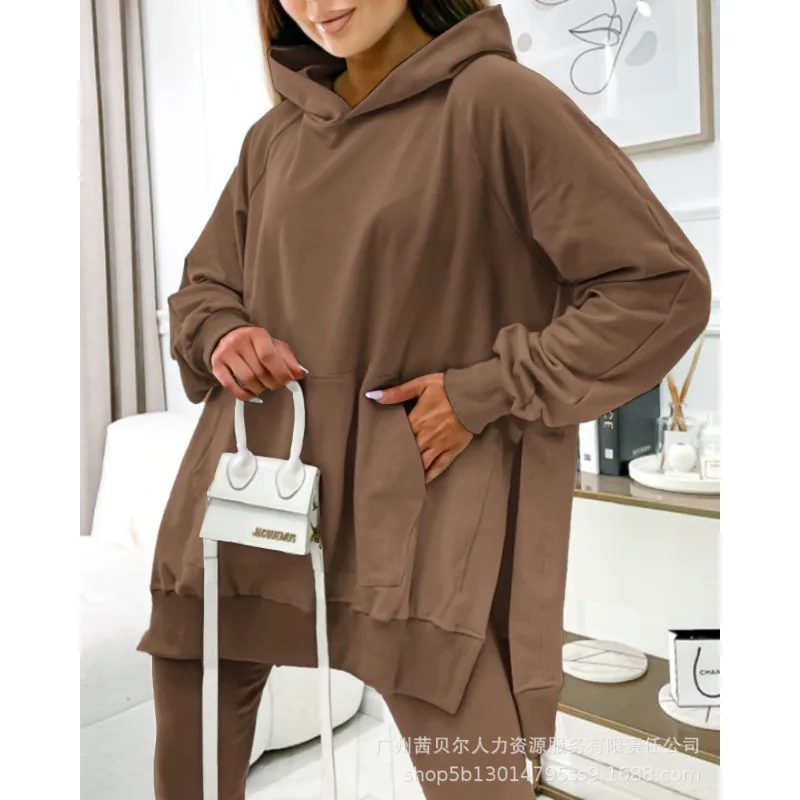 Elegant Fashion Long Sleeve Loose Hooded Sweatshirt Top Shirt Y2K INS Clothes Autumn Winter Women Pocket Hoodies
Elegant Fashion Long Sleeve Loose Hooded Sweatshirt Top Shirt Y2K INS Clothes Autumn Winter Women Pocket Hoodies