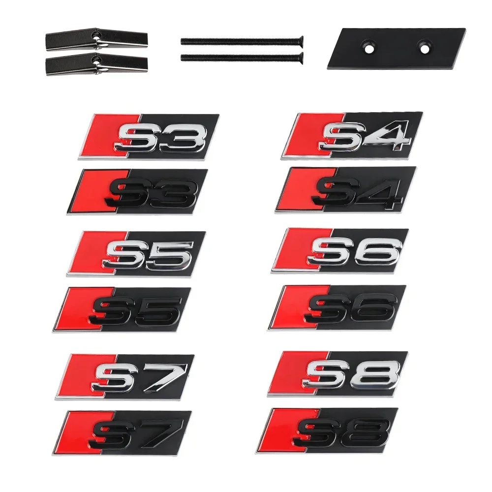 1pc ABS Car Front Grille Badge Emblem Logo For Audi S3 S4 S5 S6 S7 S8 Exterior Modification Accessories Decoration Stickers
1pc ABS Car Front Grille Badge Emblem Logo For Audi S3 S4 S5 S6 S7 S8 Exterior Modification Accessories Decoration Stickers