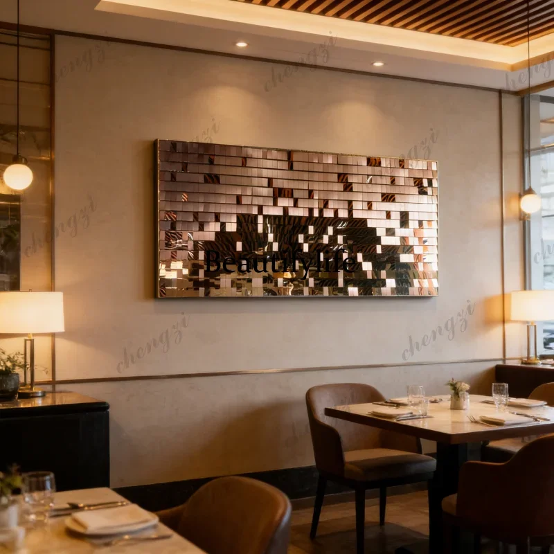 M138 TTT Stainless steel Mosaic flash hotel living room decoration lobby restaurant art design wall background decoration
M138 TTT Stainless steel Mosaic flash hotel living room decoration lobby restaurant art design wall background decoration